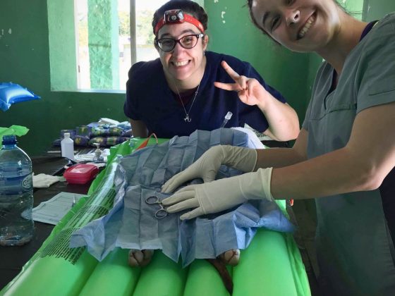 FVAI spay neuter clinic at San Joaquin Belize