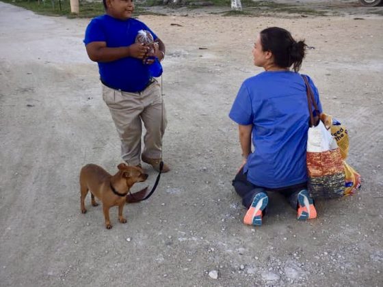FVAI volunteer in Sarteneja Belize