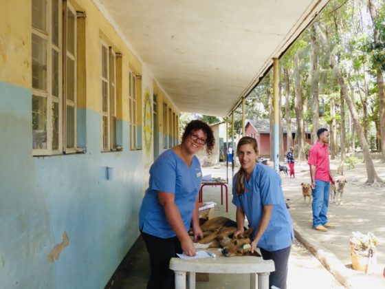 Pre-op zone at FVAI clinic in Tanzania