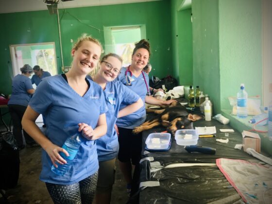 Station pré-opératoire clinique FAVI à San Joaquin , Belize