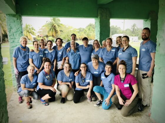 Équipe de bénévoles FAVI Belize janvier 2020